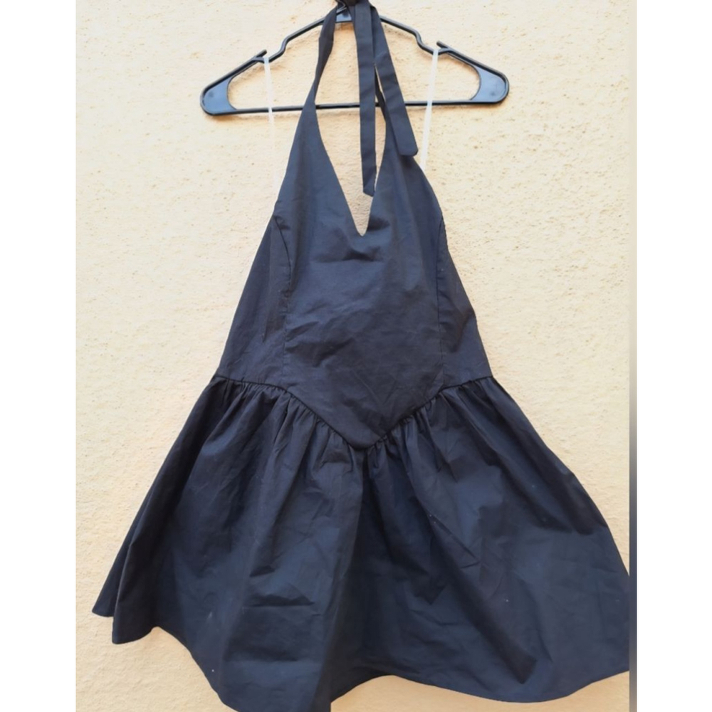 Wild Fable Black Halter Skater Dress - Picture 5 of 6